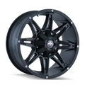 MAYHEM RAMPAGE 8090 MATTE BLACK 18X9 8-170 -12MM 130.8MM