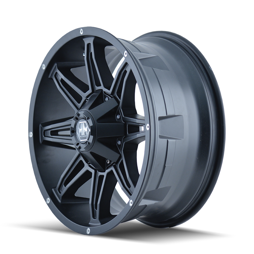 MAYHEM RAMPAGE 8090 MATTE BLACK 18X9 6-135/6-139.7 18MM 106MM