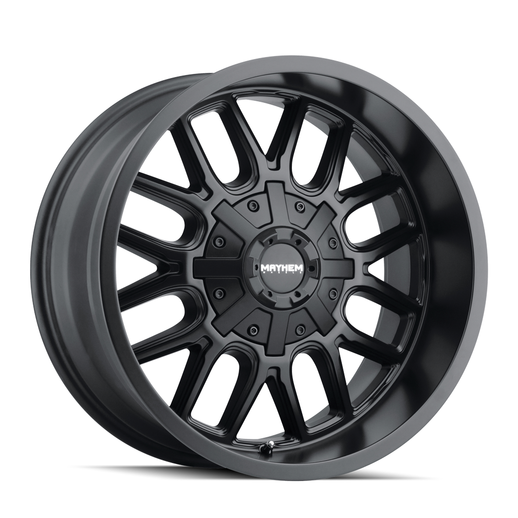 MAYHEM COGENT 8107 MATTE BLACK 22X10 6-135/6-139.7 -19MM 106MM