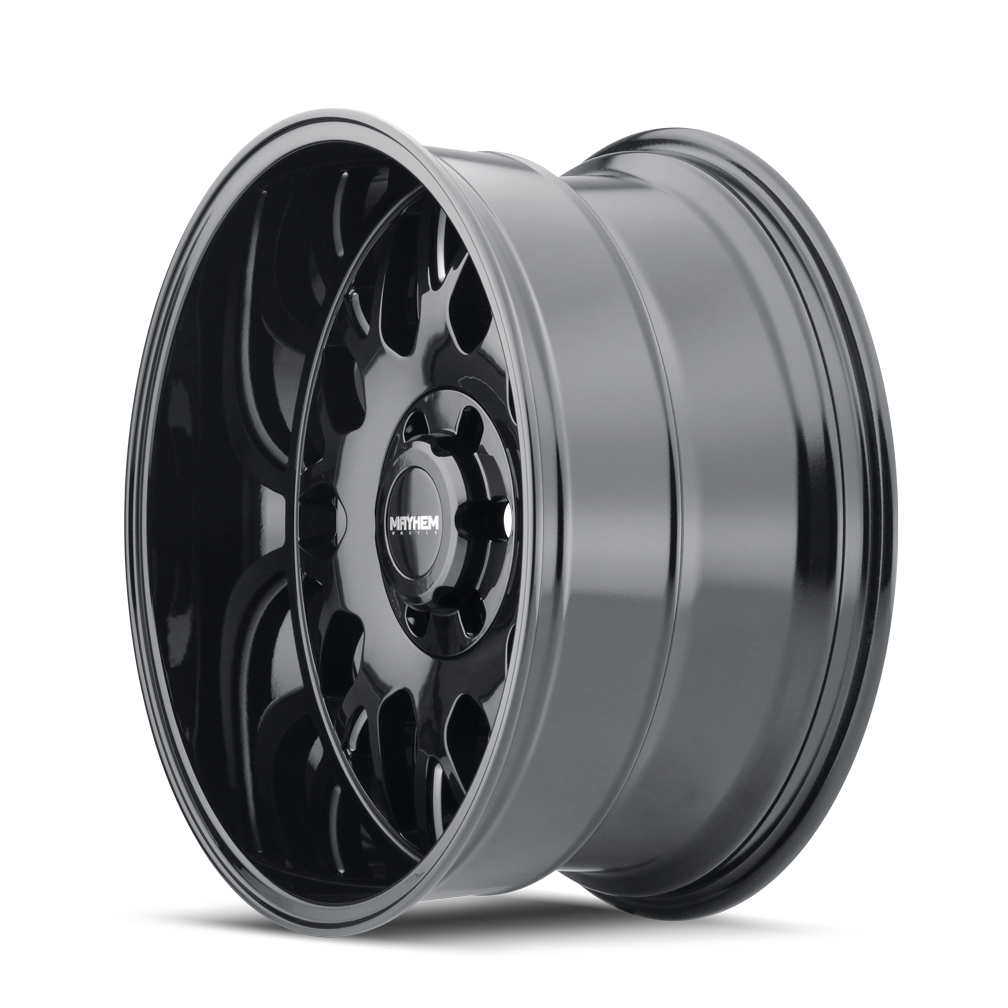 MAYHEM TRIPWIRE 8110 GLOSS BLACK MILLED 20X10 6-139.7 -19MM 106MM