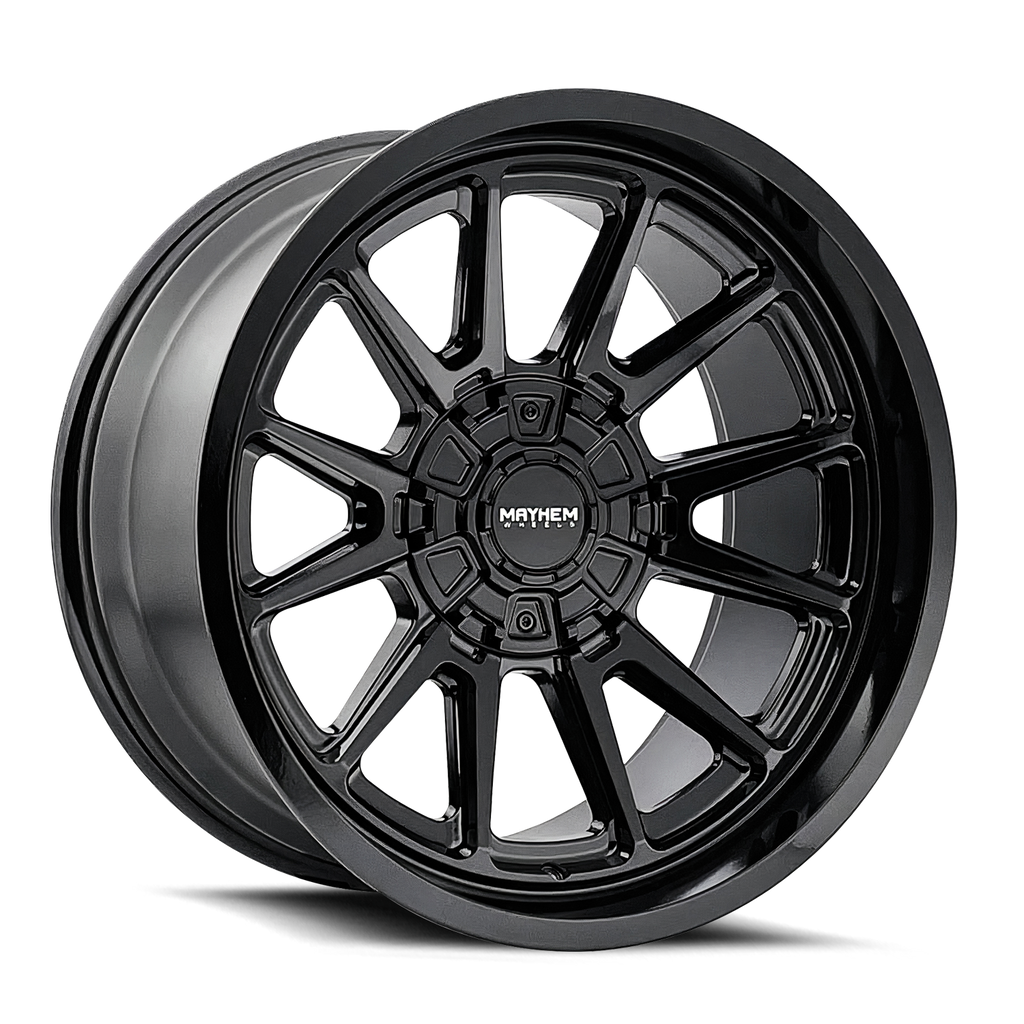 MAYHEM INTREPID 8116 GLOSS BLACK 20X9 8-165.1 0MM 125.2MM