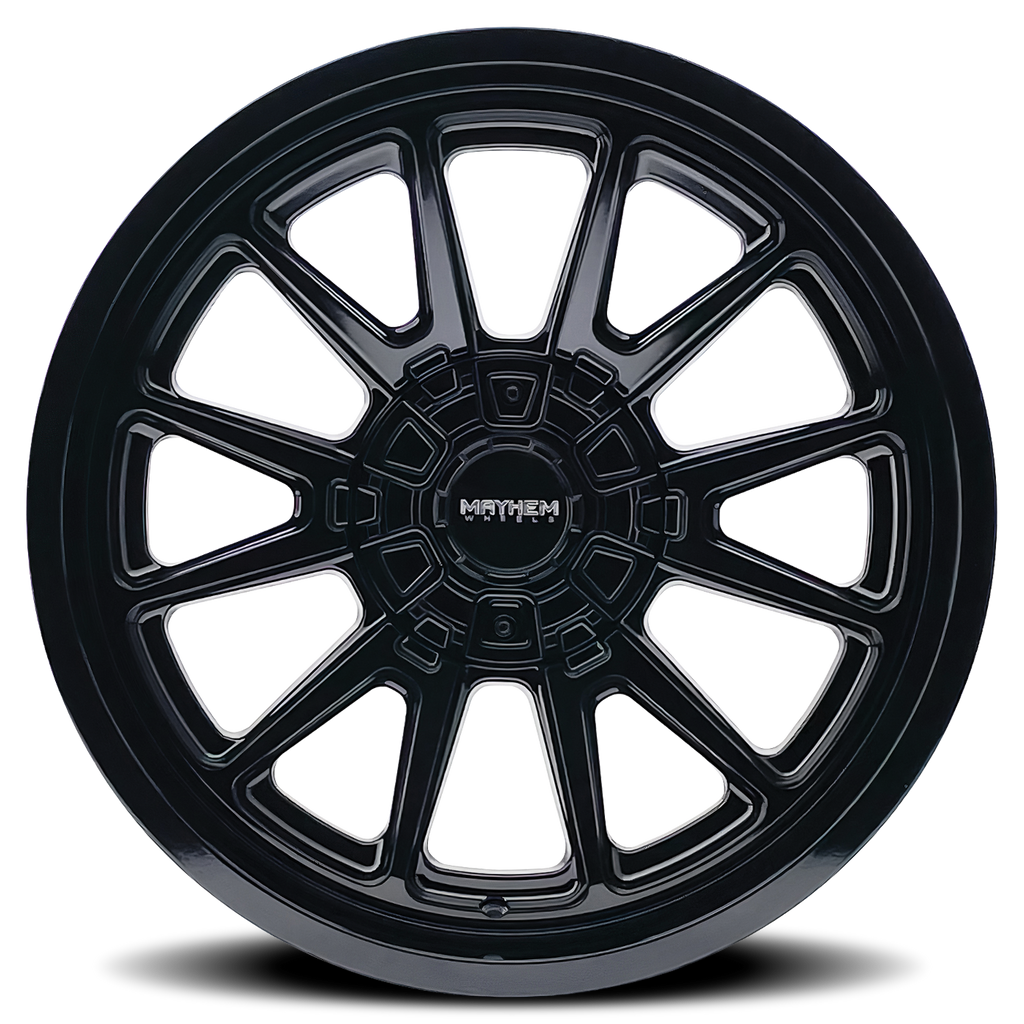 MAYHEM INTREPID 8116 GLOSS BLACK 20X9 8-180 0MM 124.1MM