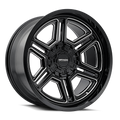 MAYHEM HERMOSA 8117 BLACK MILLED 20X10 8-170 -25MM 125.2MM