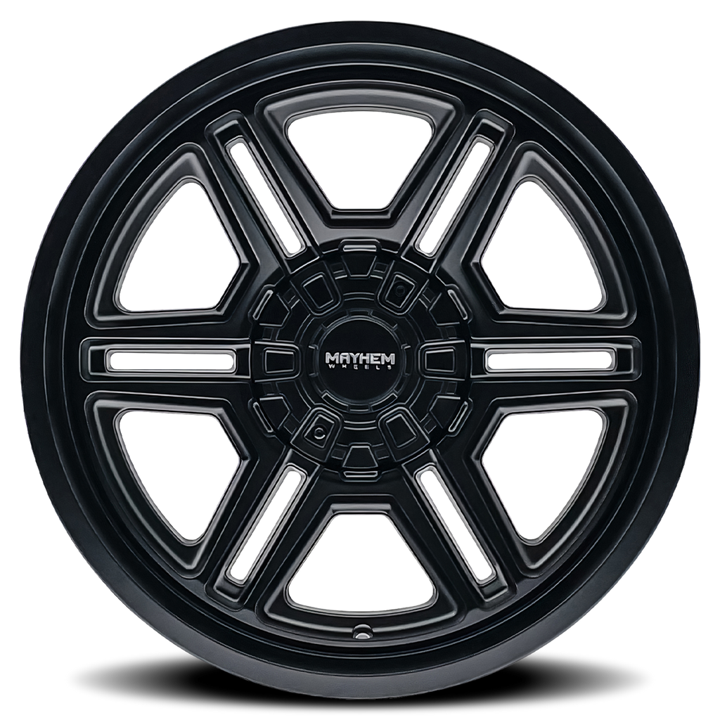 MAYHEM HERMOSA 8117 MATTE BLACK 20X10 8-180 -25MM 124.1MM