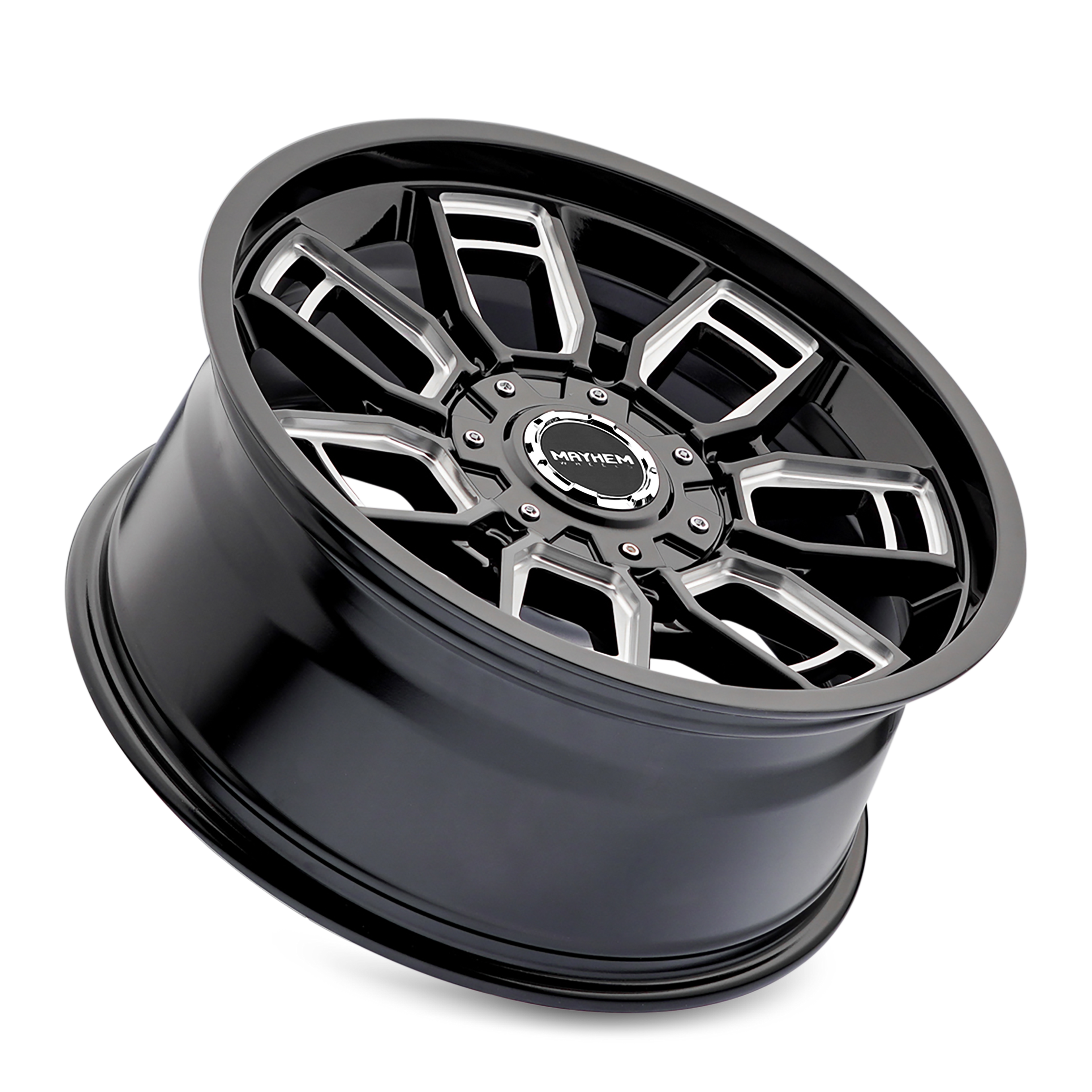 MAYHEM ORDINANCE 8118 GLOSS BLACK MILLED 20X9 5-127/5-139.7 0MM 87.1MM