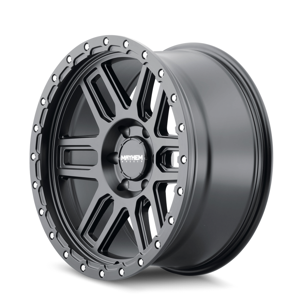 MAYHEM DELTA 8304 MATTE BLACK 20X9 6-135 0MM 87.1MM