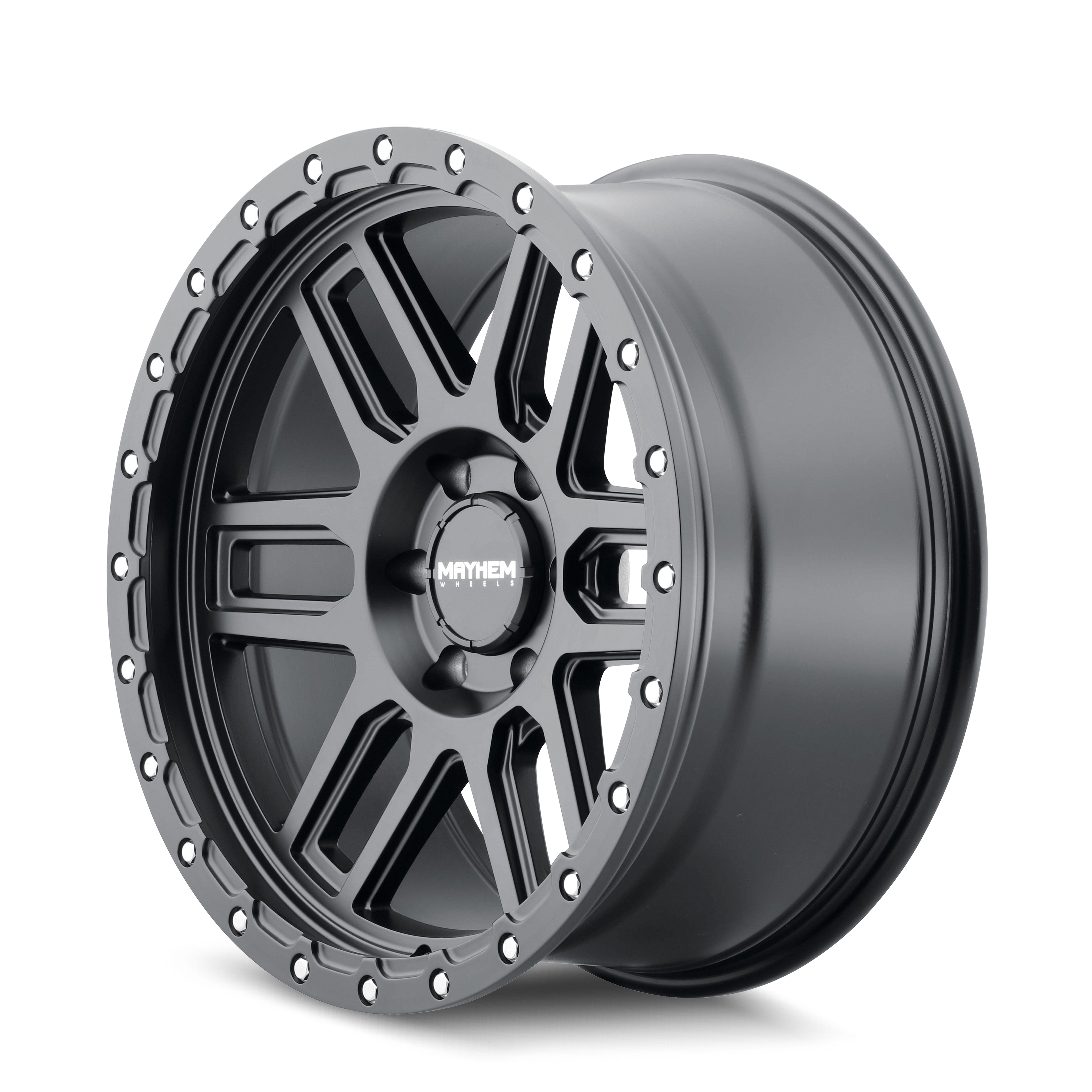MAYHEM DELTA 8304 MATTE BLACK 17X9 6-139.7 -12MM 106MM
