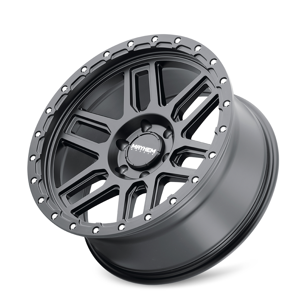 MAYHEM DELTA 8304 MATTE BLACK 17X9 6-139.7 -12MM 106MM