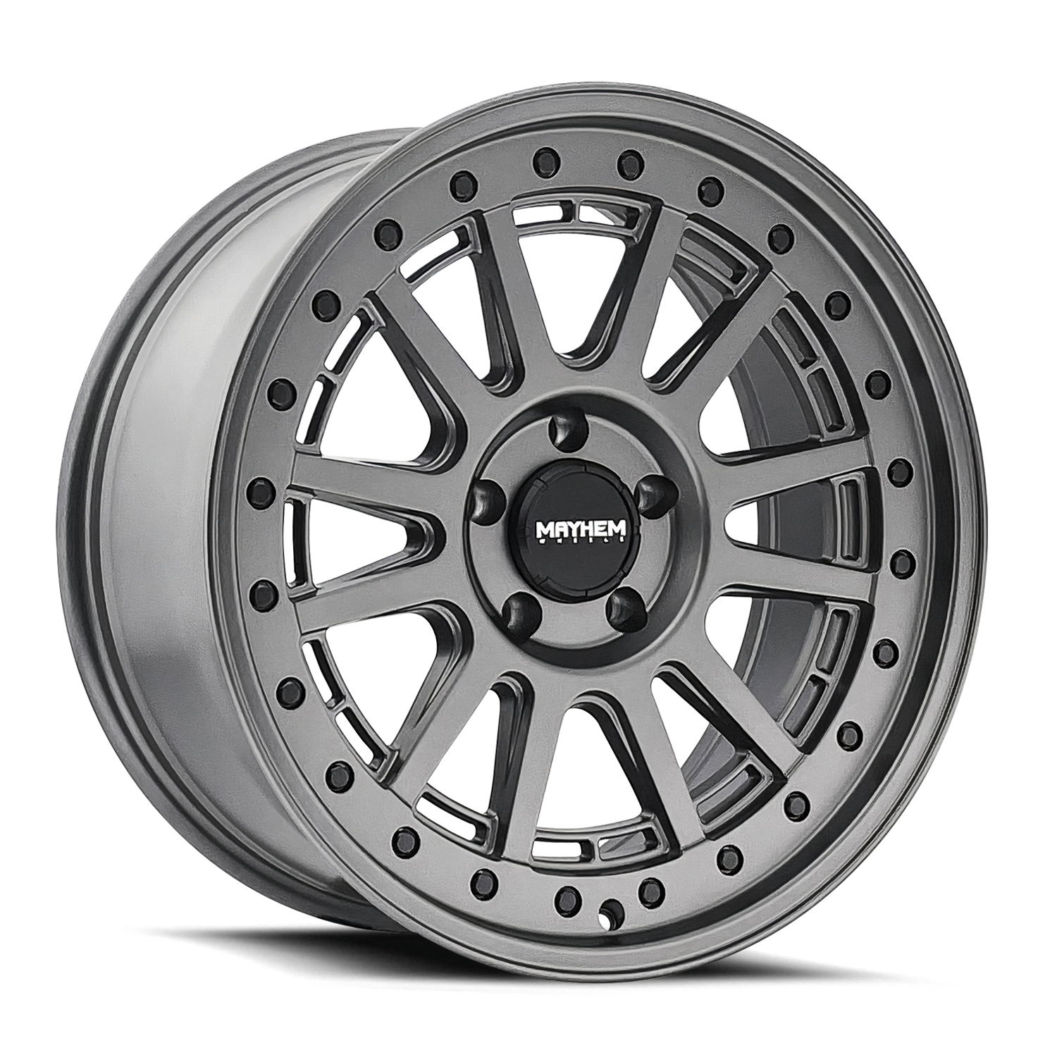 MAYHEM COMPASS 8305 MATTE GUNMETAL W/ BLK BOLT 18X9 5-127 0MM 78.1MM
