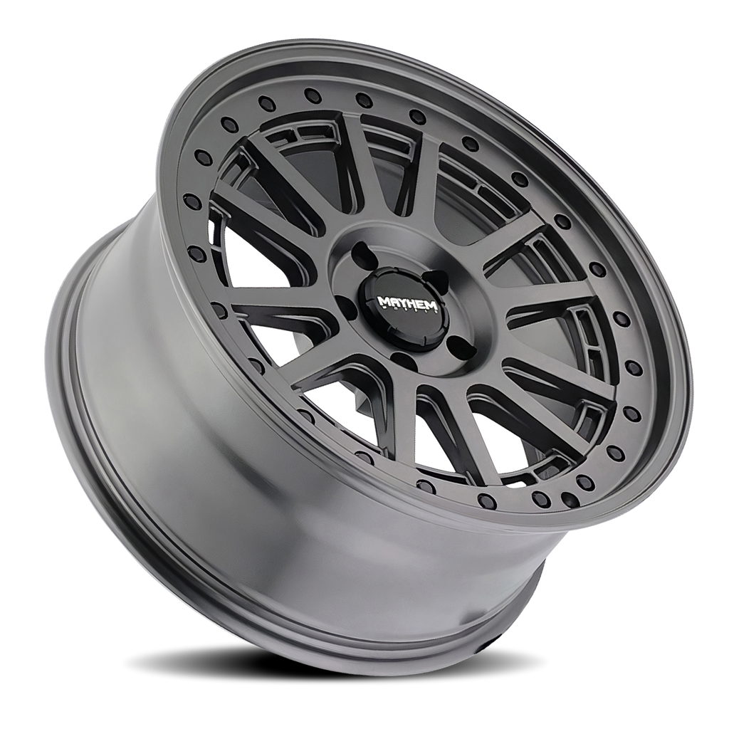 MAYHEM COMPASS 8305 MATTE GUNMETAL W/ BLK BOLT 18X9 5-127 0MM 78.1MM
