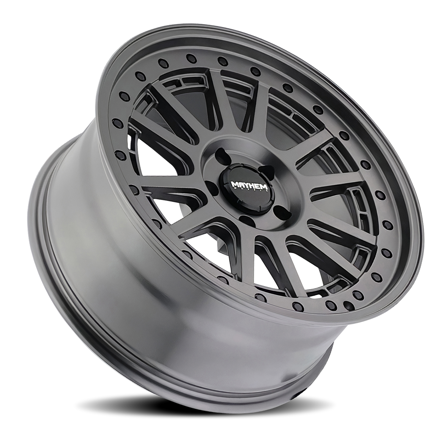 MAYHEM COMPASS 8305 MATTE GUNMETAL W/ BLK BOLT 18X9 5-127 0MM 78.1MM