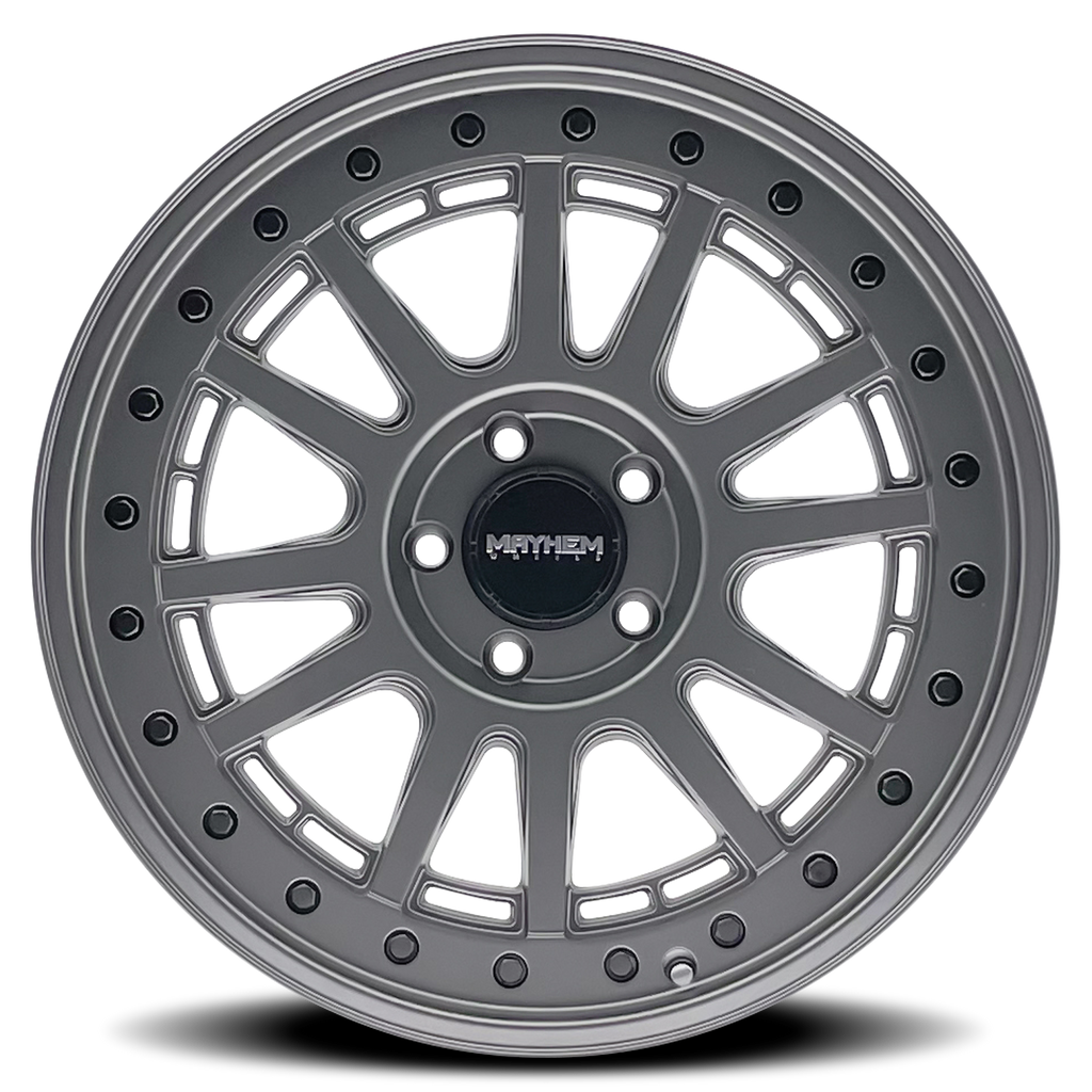 MAYHEM COMPASS 8305 MATTE GUNMETAL W/ BLK BOLT 20X9 5-127 0MM 78.1MM