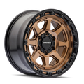 MAYHEM RIDGELINE 8306 SATIN BRONZE/BLACK LIP 18X9 6-139.7 20MM 106MM