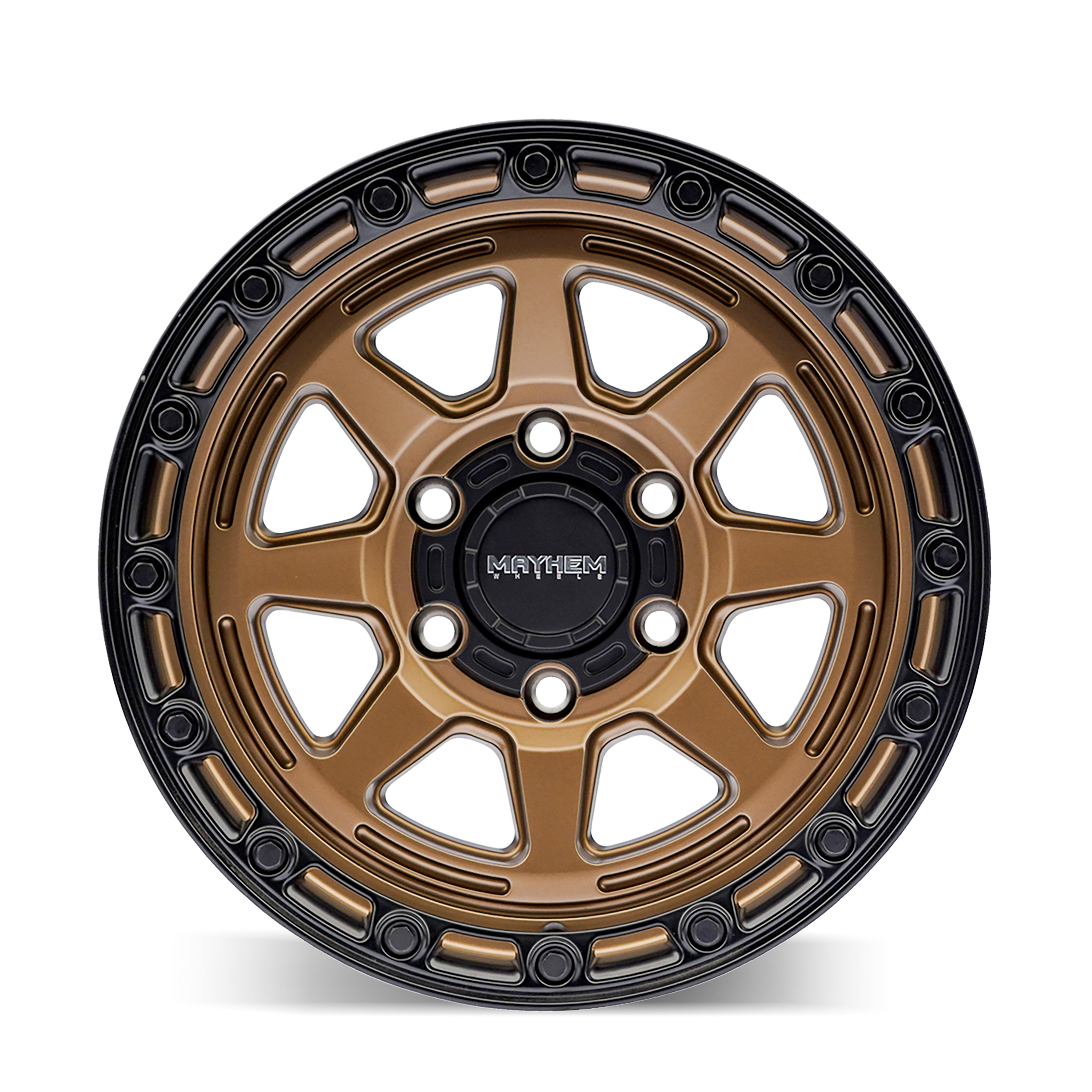 MAYHEM RIDGELINE 8306 SATIN BRONZE/BLACK LIP 18X9 6-139.7 20MM 106MM