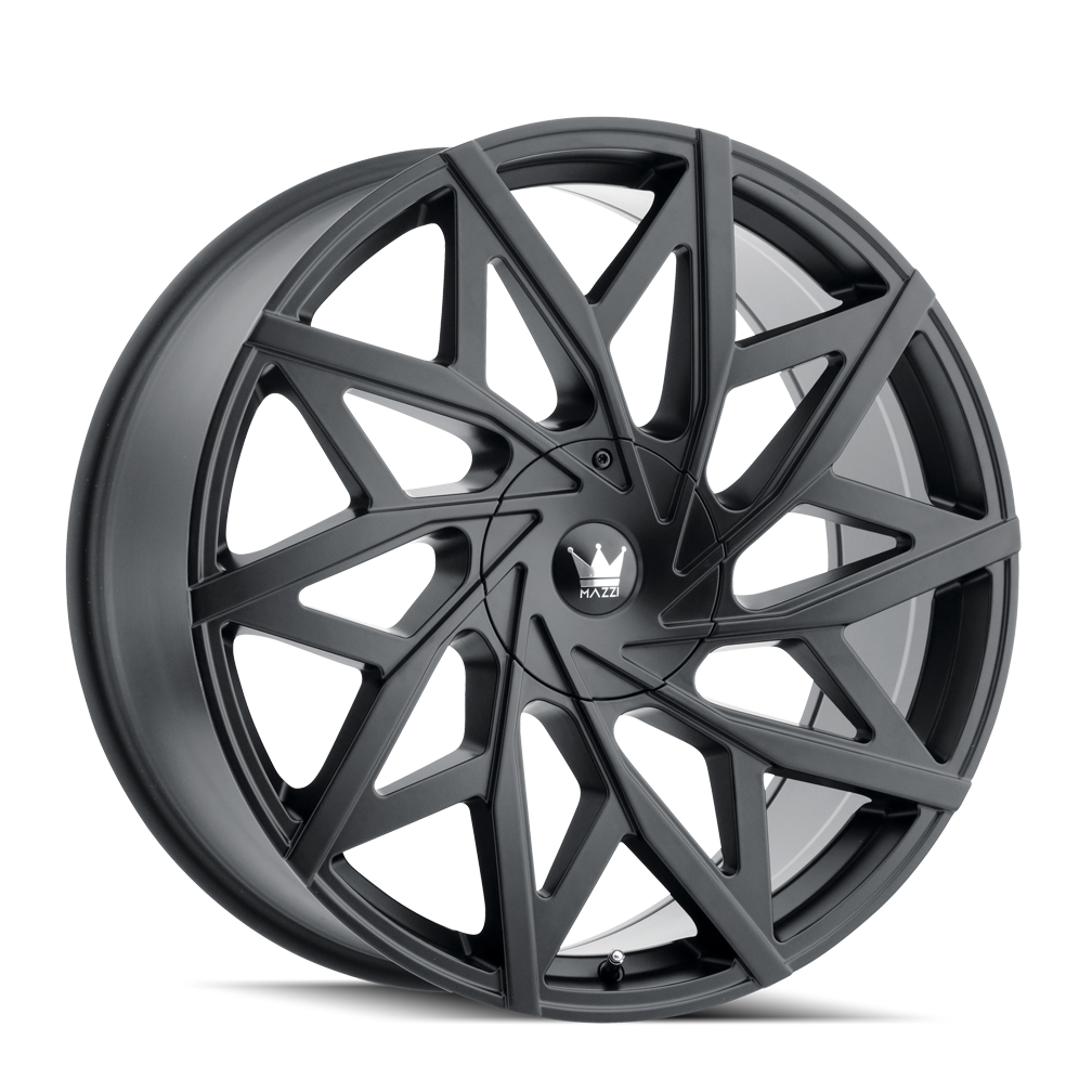 MAZZI BIG EASY 372 MATTE BLACK 20X8.5 6-135/6-139.7 30MM 106MM