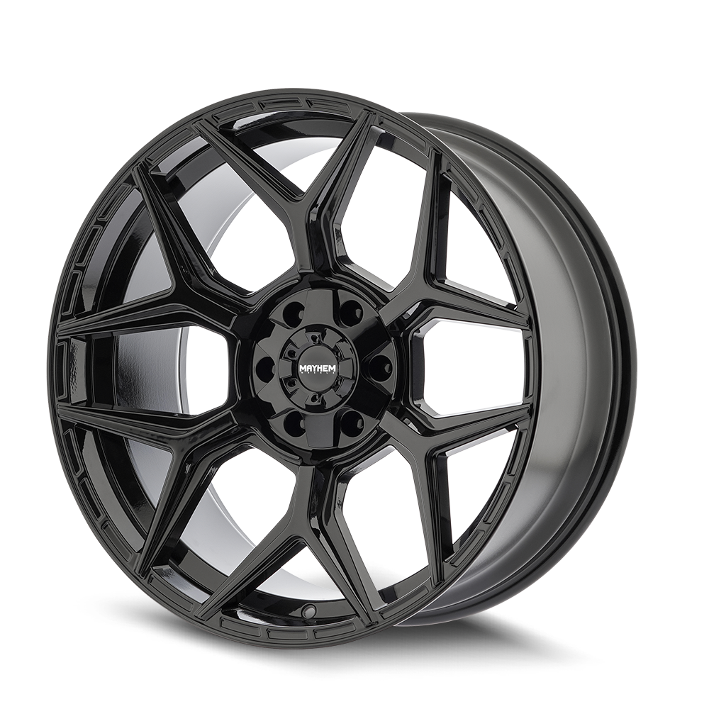 MAYHEM VANQUISH 8119 GLOSS BLACK 20X10 6-135/6-139.7 -19MM 106MM