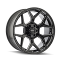 MAYHEM VANQUISH 8119 BLACK MILLED 20X10 6-135/6-139.7 -19MM 106MM