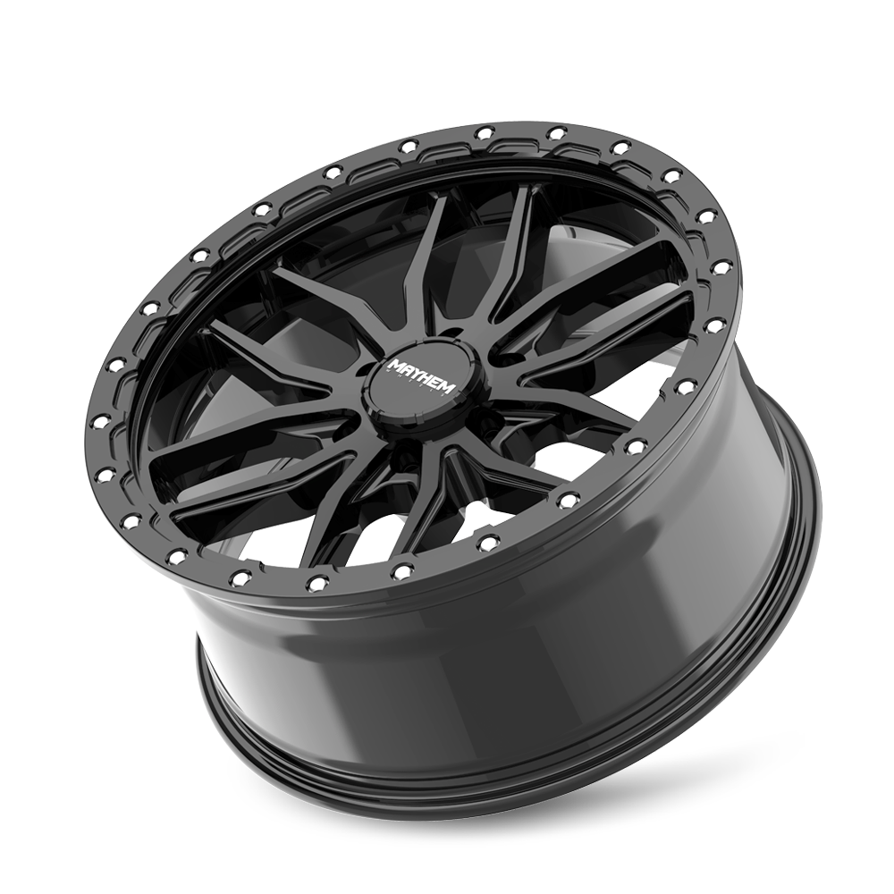 MAYHEM VECTOR 8310 GLOSS BLACK 17X9 6-139.7 18MM 106MM