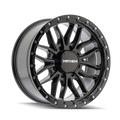 MAYHEM VECTOR 8310 GLOSS BLACK 17X9 8-165.1 18MM 125.2MM