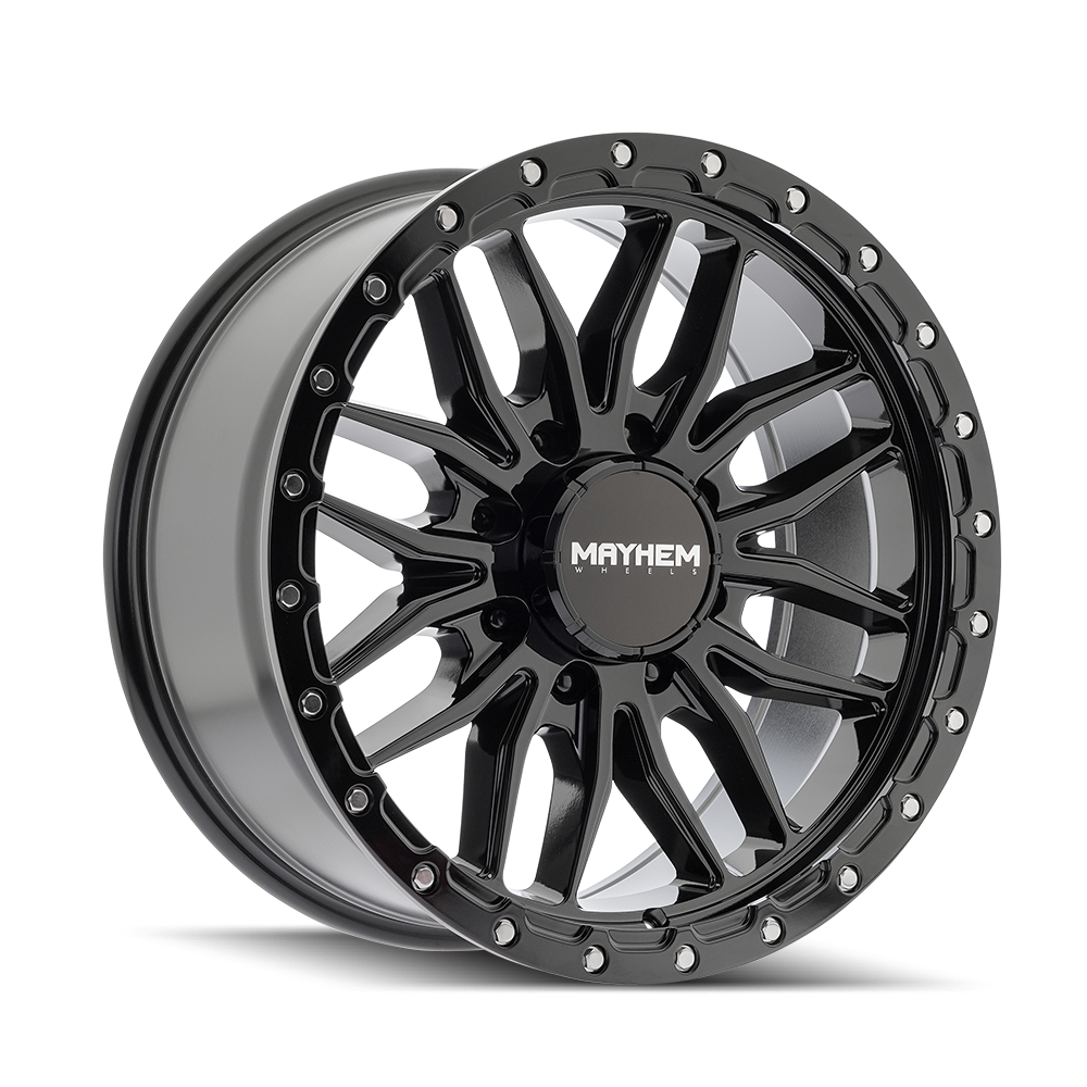MAYHEM VECTOR 8310 GLOSS BLACK 17X9 8-165.1 18MM 125.2MM