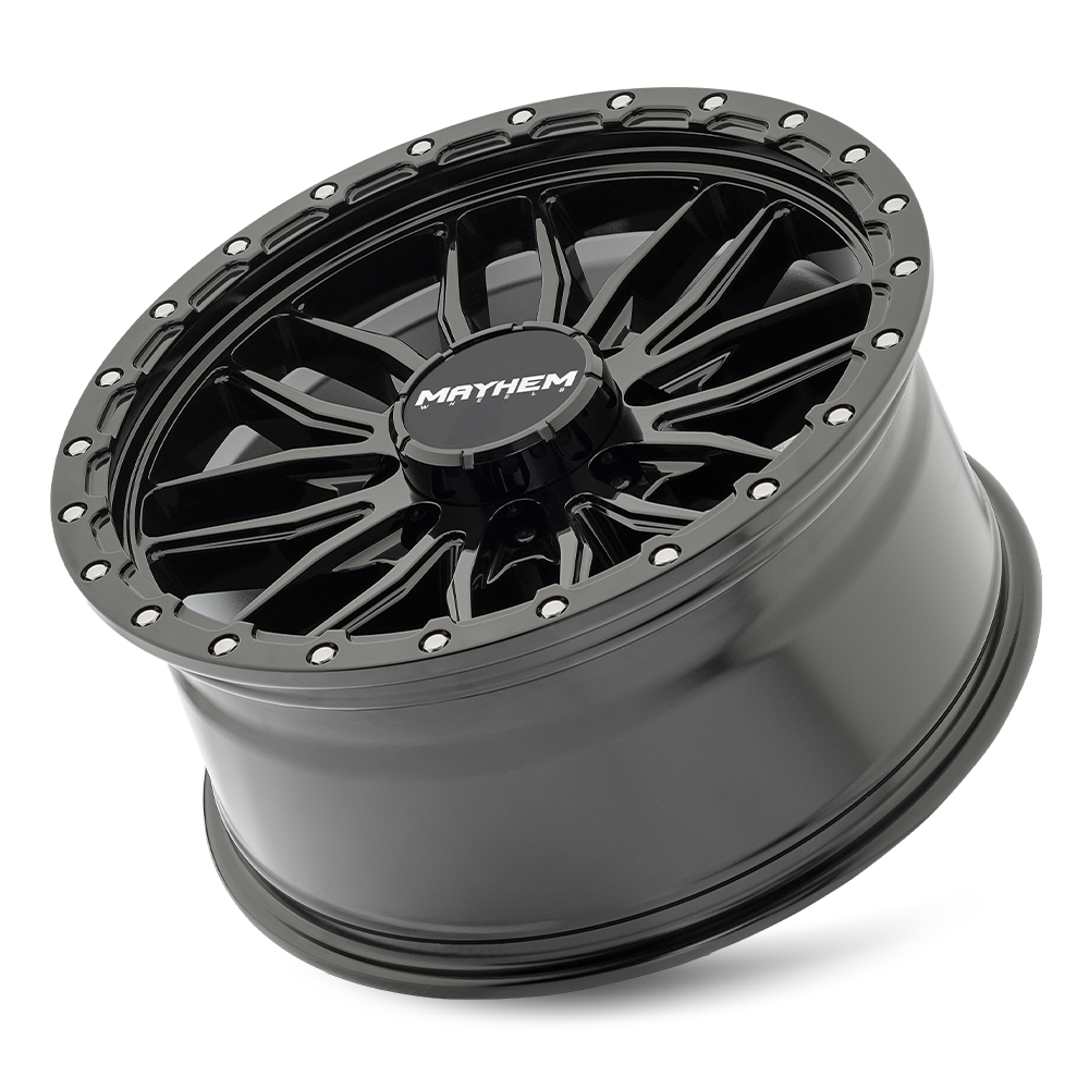MAYHEM VECTOR 8310 GLOSS BLACK 17X9 8-165.1 18MM 125.2MM