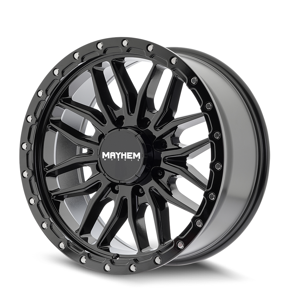 MAYHEM VECTOR 8310 GLOSS BLACK 17X9 8-180 18MM 124.1MM