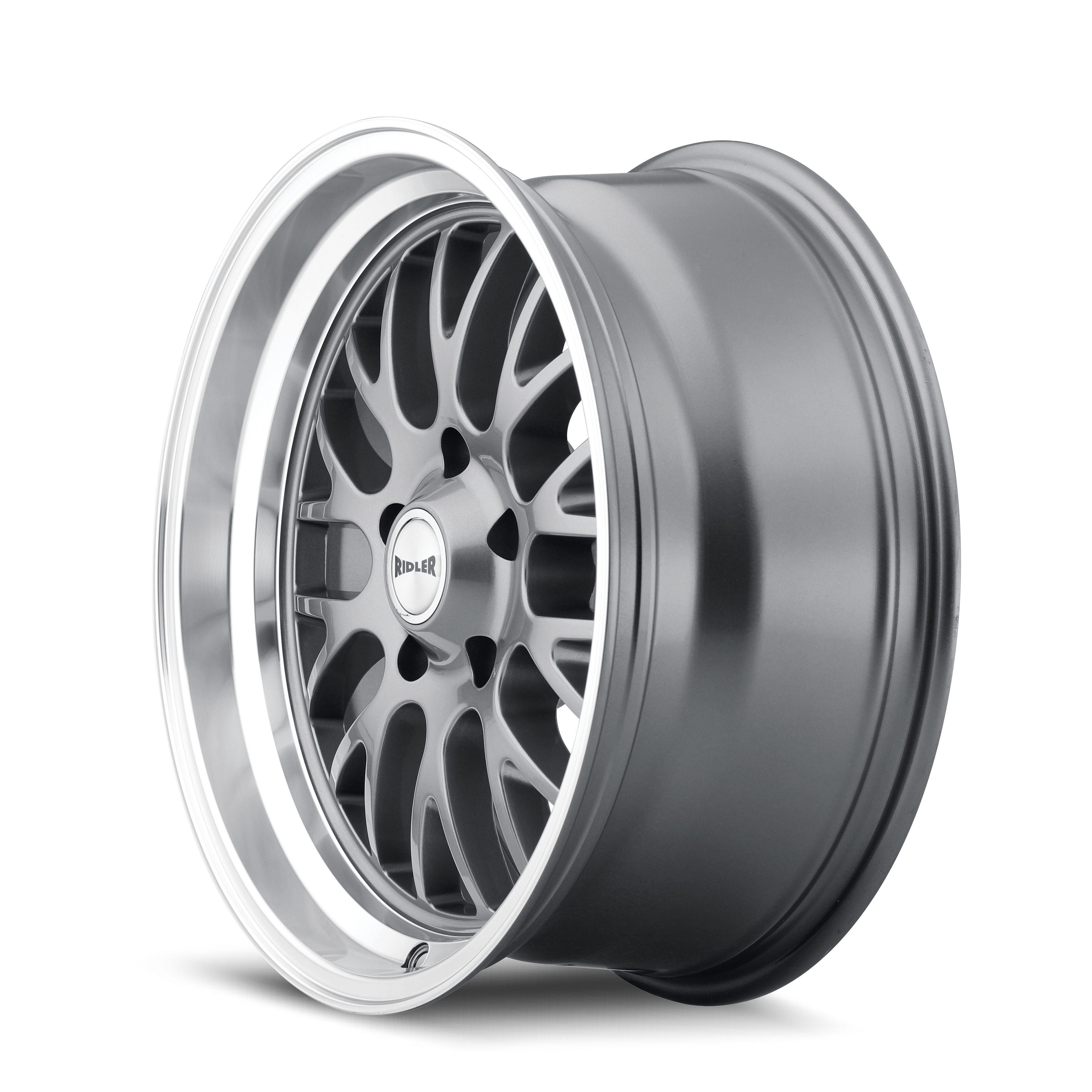 RIDLER 607 GLOSS GREY MACHINED 18X8 5-120.65 0MM 83.82MM
