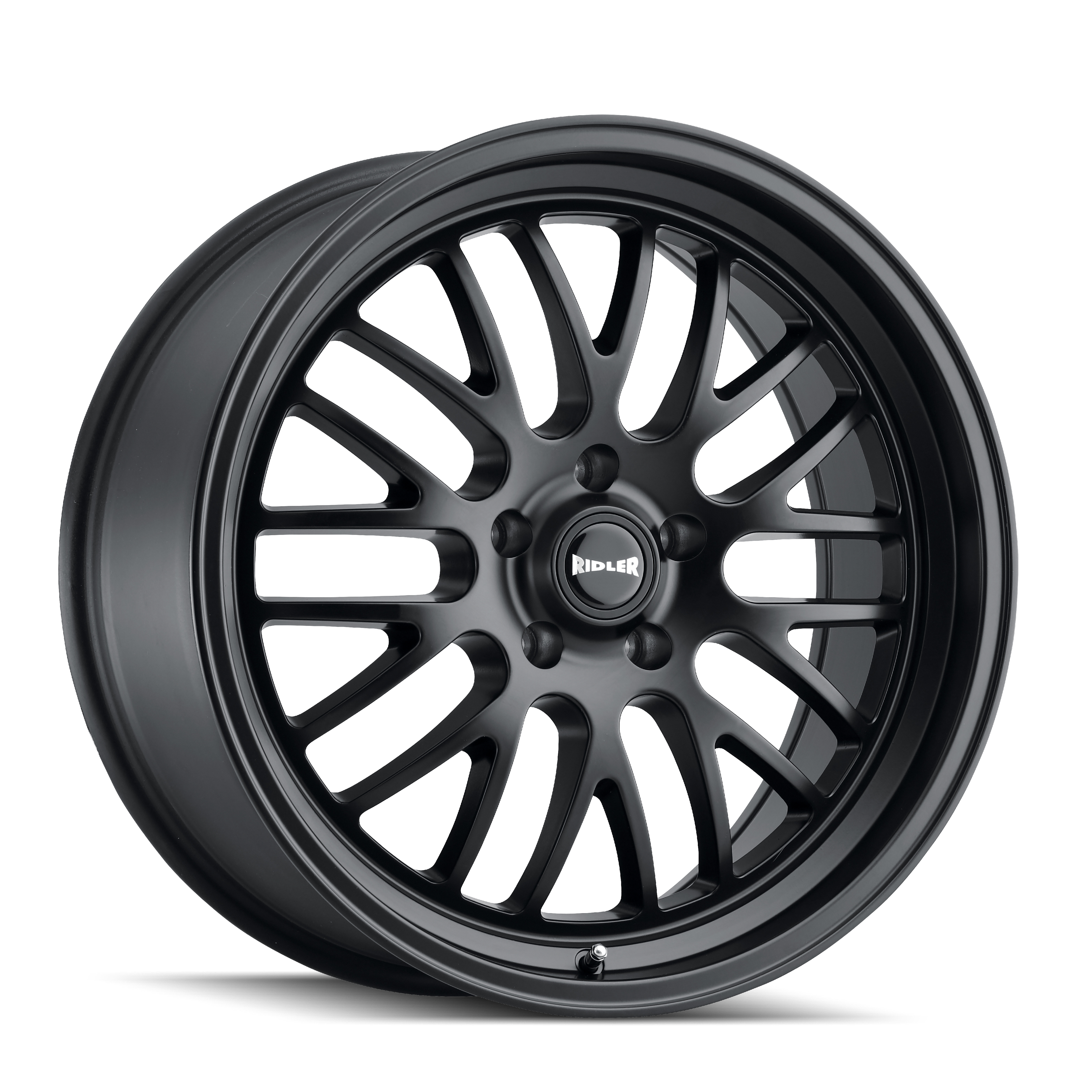 RIDLER 607 MATTE BLACK 18X9.5 5-127 6MM 83.82MM