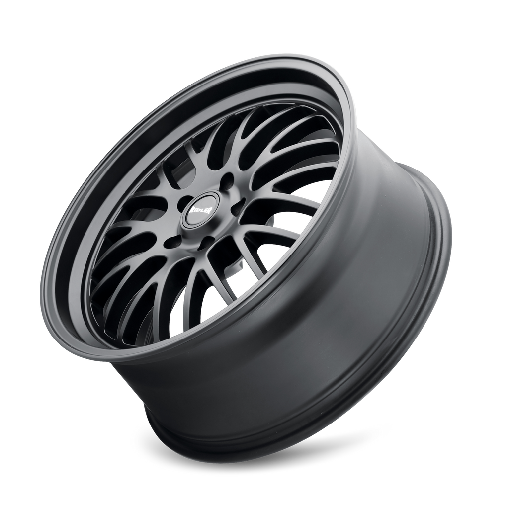 RIDLER 607 MATTE BLACK 18X8 5-120.65 0MM 83.82MM
