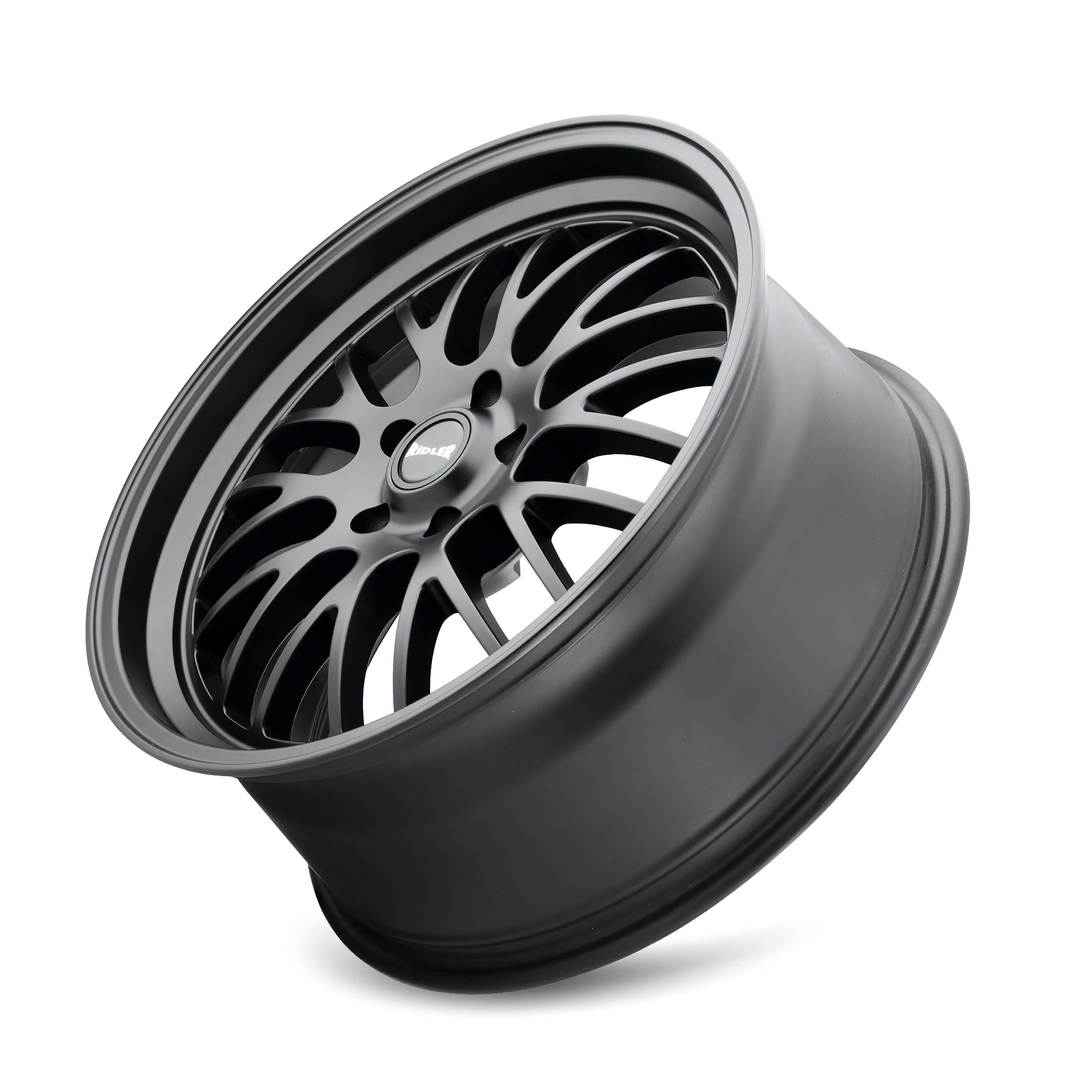 RIDLER 607 MATTE BLACK 18X9.5 5-127 6MM 83.82MM