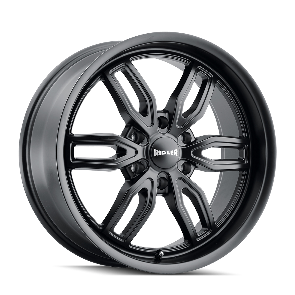RIDLER 609 MATTE BLACK 22X9.5 6-139.7 30MM 106.1MM
