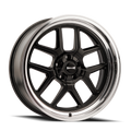 RIDLER 610 MATTE BLACK POLISHED 20X8.5 5-127 0MM 83.82MM