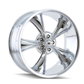 RIDLER 695 CHROME 18X9.5 5-127 6MM 83.82MM