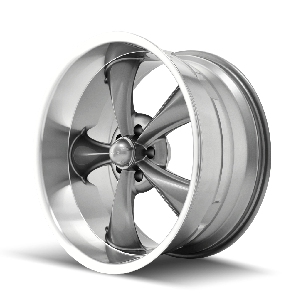 RIDLER 695 GLOSS GREY MACHINED 17X8 5-127 0MM 83.82MM