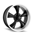 RIDLER 695 MATTE BLACK MACHINED 22X10.5 5-127 0MM 83.82MM