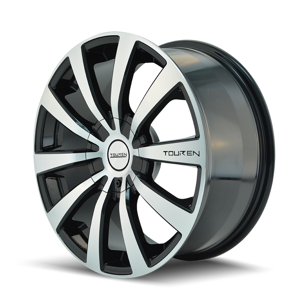 TOUREN TR3 3130 GLOSS BLACK MACHINED 17X7 4-100/4-114.3 40MM 67.1MM
