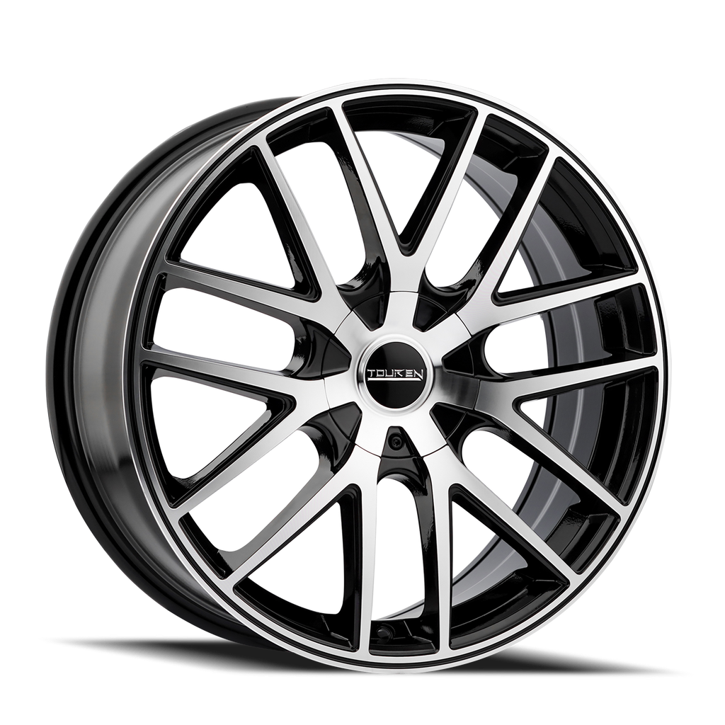 TOUREN TR60 3260 GLOSS BLACK MACHINED 17X7.5 5-110/5-115 42MM 72.62MM