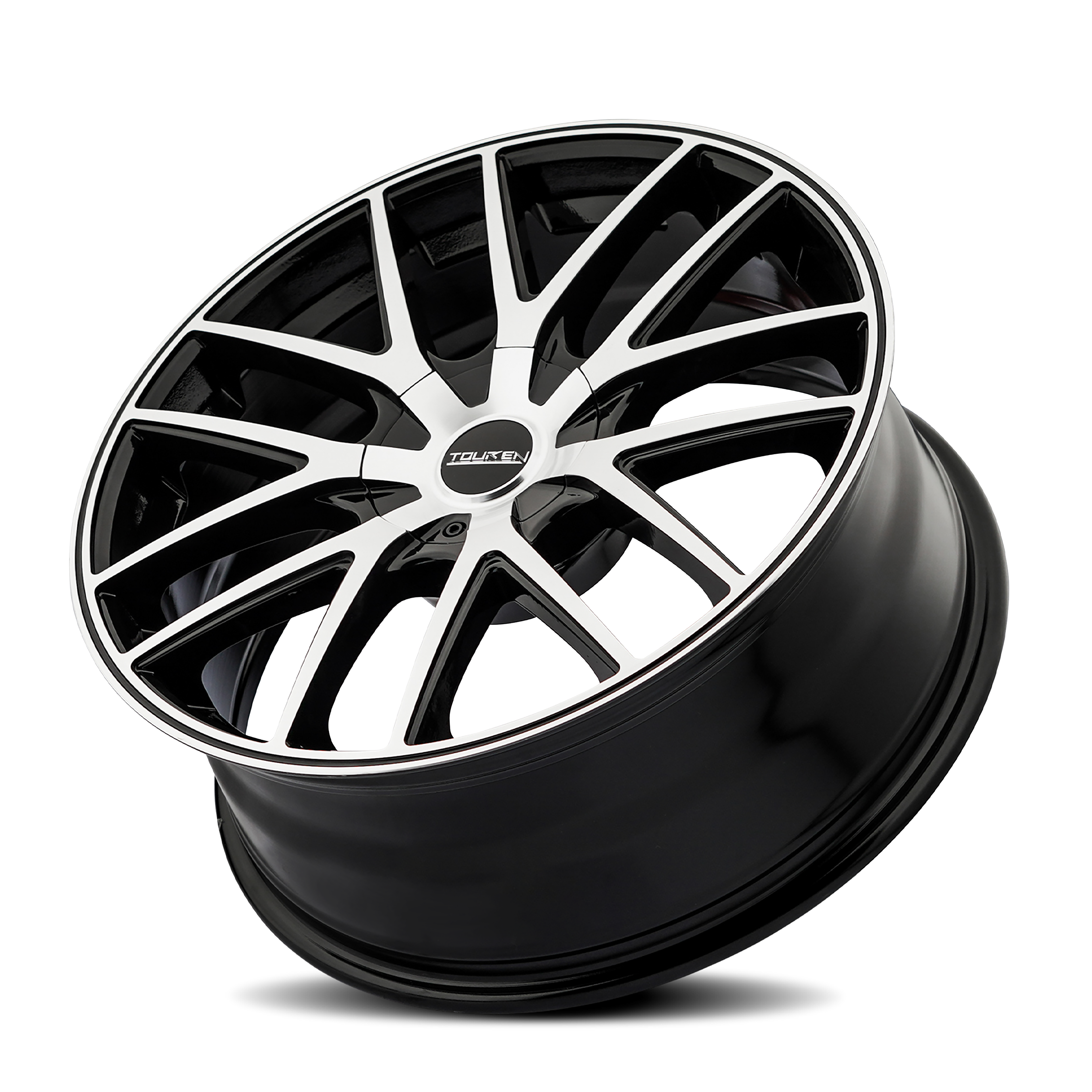 TOUREN TR60 3260 GLOSS BLACK MACHINED 20X8.5 5-127 40MM 71.5MM