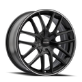 TOUREN TR60 3260 MATTE BLACK MACHINED 17X7.5 4-100/4-114.3 42MM 67.1MM