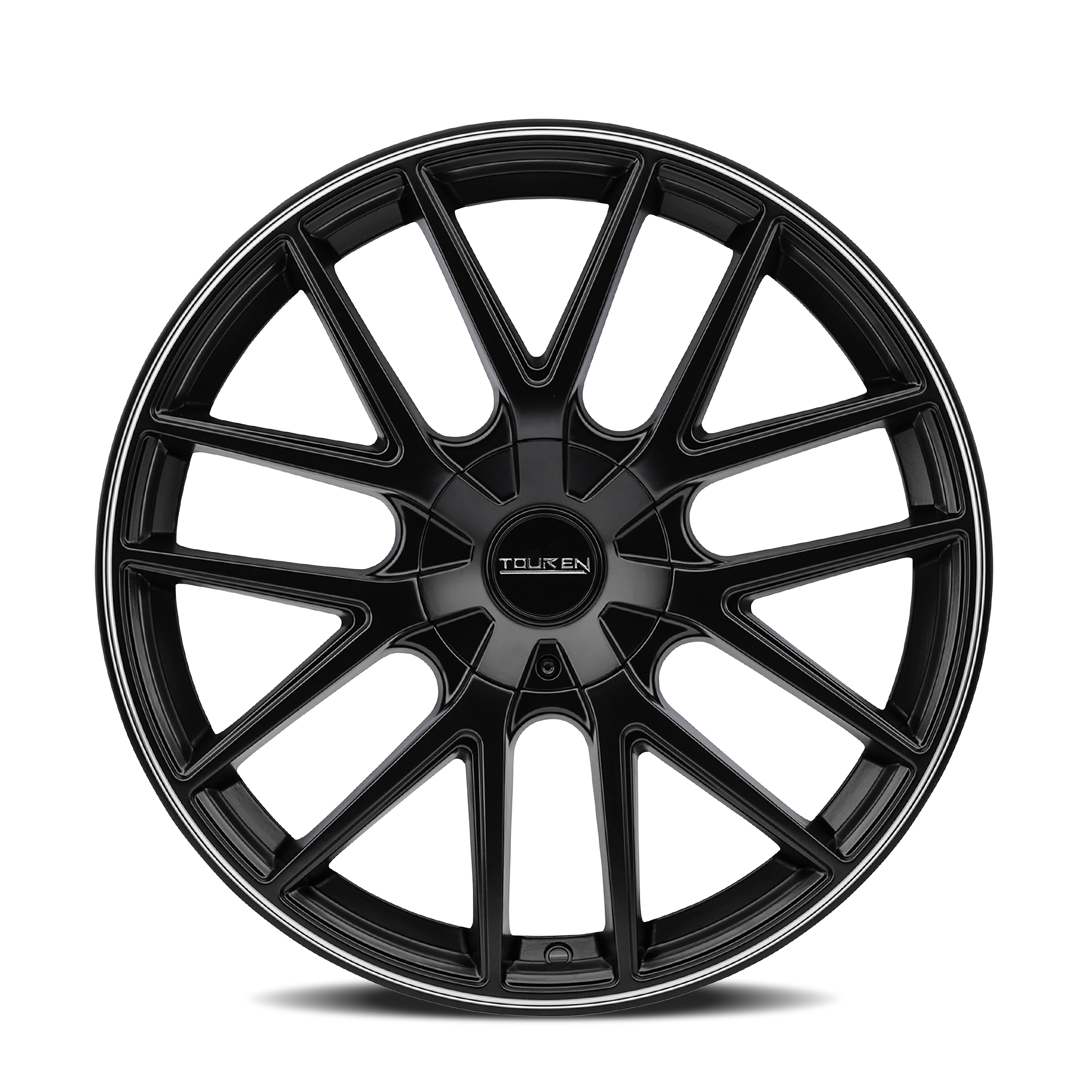 TOUREN TR60 3260 MATTE BLACK MACHINED 17X7.5 5-127 42MM 71.5MM