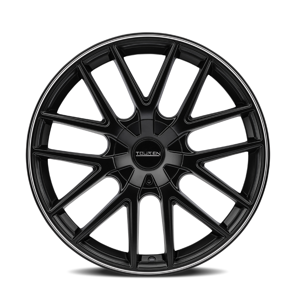 TOUREN TR60 3260 MATTE BLACK MACHINED 20X8.5 5-110/5-115 40MM 72.62MM
