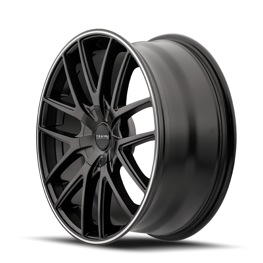 TOUREN TR60 3260 MATTE BLACK MACHINED 20X8.5 5-112/5-120 40MM 74.1MM