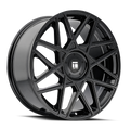 TOUREN TR66 3266 GLOSS BLACK 17X8 5-112/5-120 35MM 74.1MM