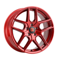 TOUREN TR79 3279 GLOSS CRIMSON CANDY RED 17X8 5-112 35MM 66.56MM BALL SEAT