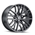 TOUREN TR91 3291 MATTE BLACK BRUSHED WITH DARK 20X10.5 5-120 35MM 72.56MM