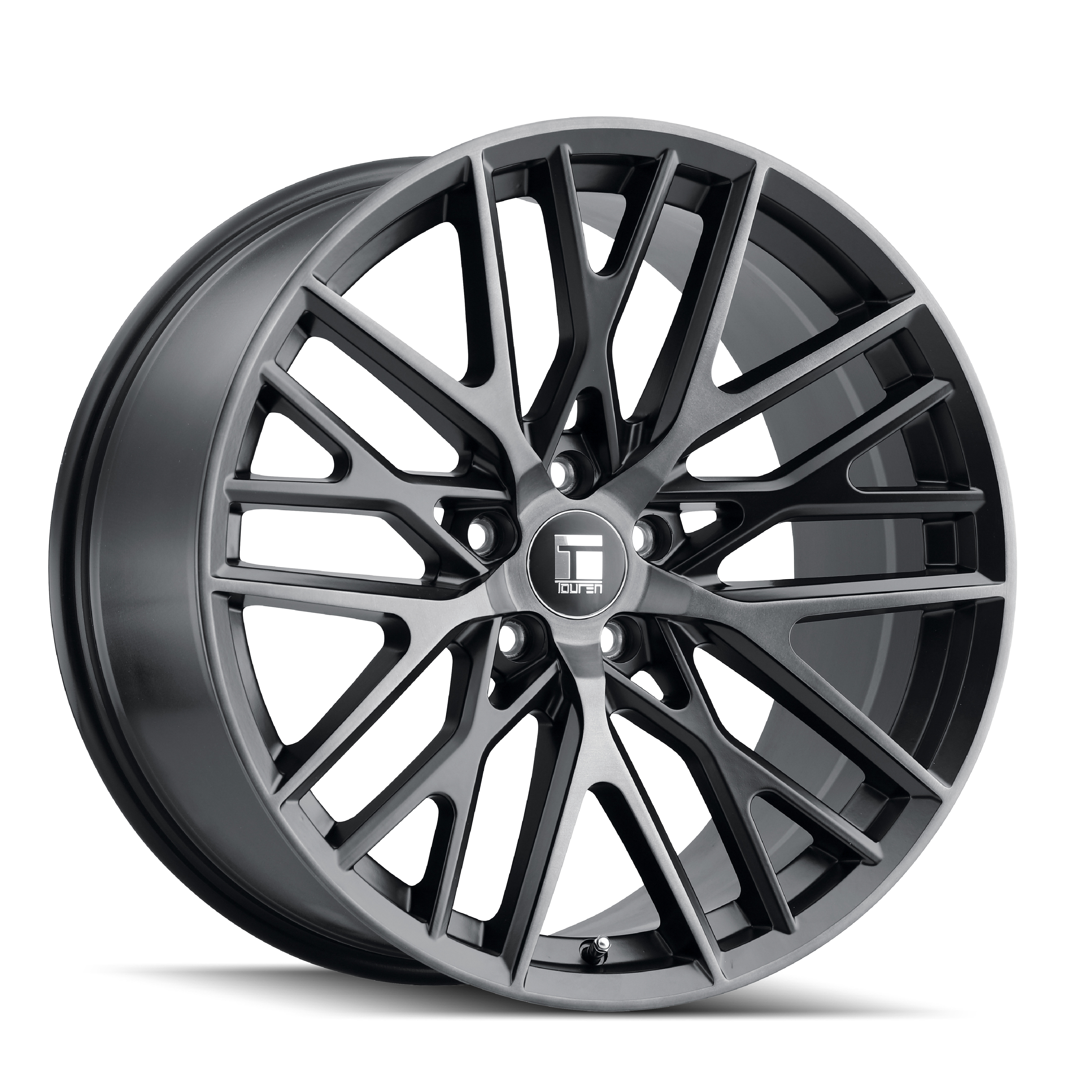 TOUREN TR91 3291 MATTE BLACK BRUSHED WITH DARK 20X10.5 5-114.3 35MM 72.6MM