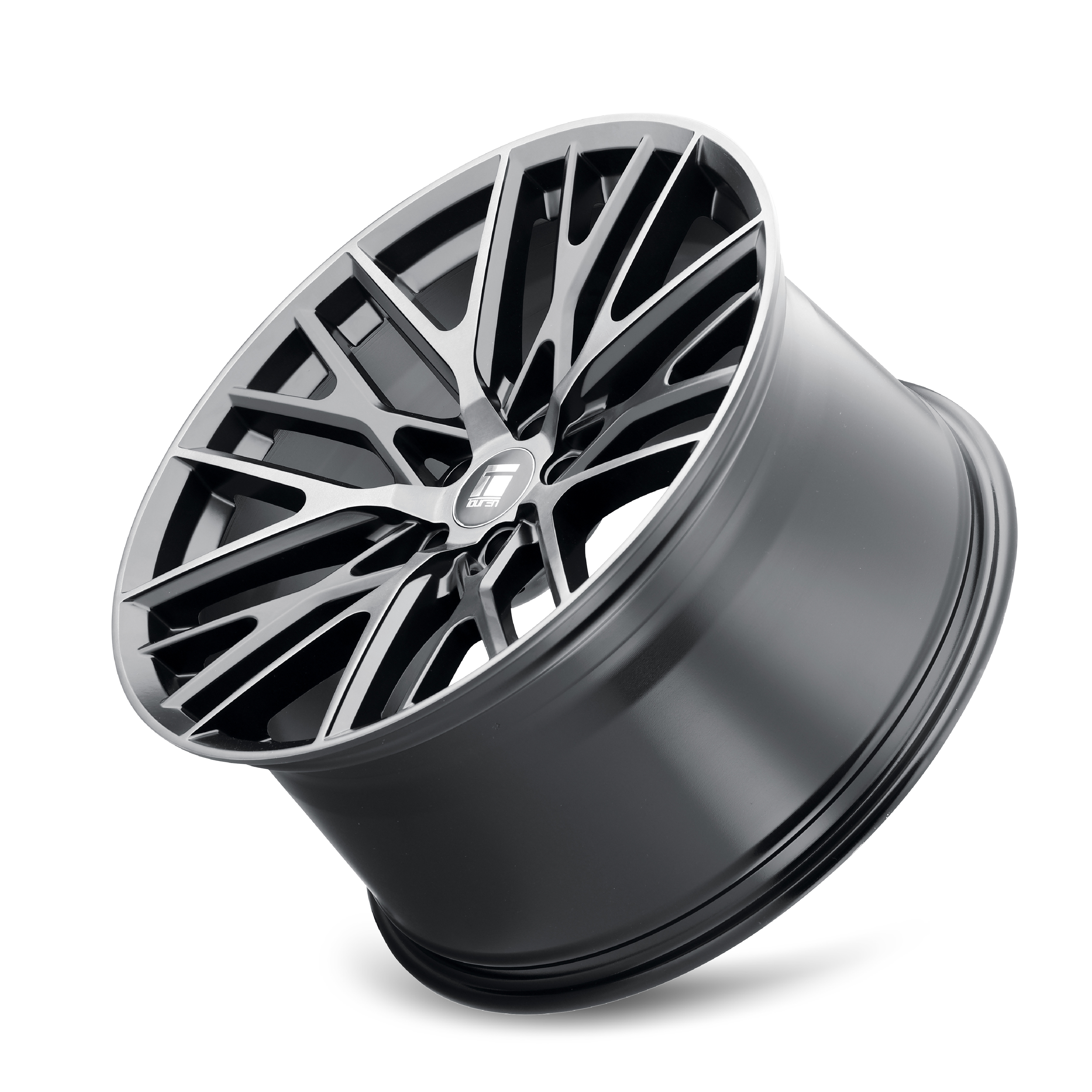 TOUREN TR91 3291 MATTE BLACK BRUSHED WITH DARK 20X9 6-120 30MM 66.9MM