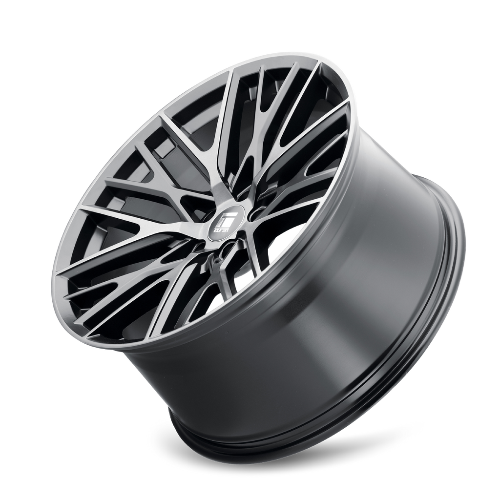 TOUREN TR91 3291 MATTE BLACK BRUSHED WITH DARK 20X10.5 5-120 35MM 72.56MM