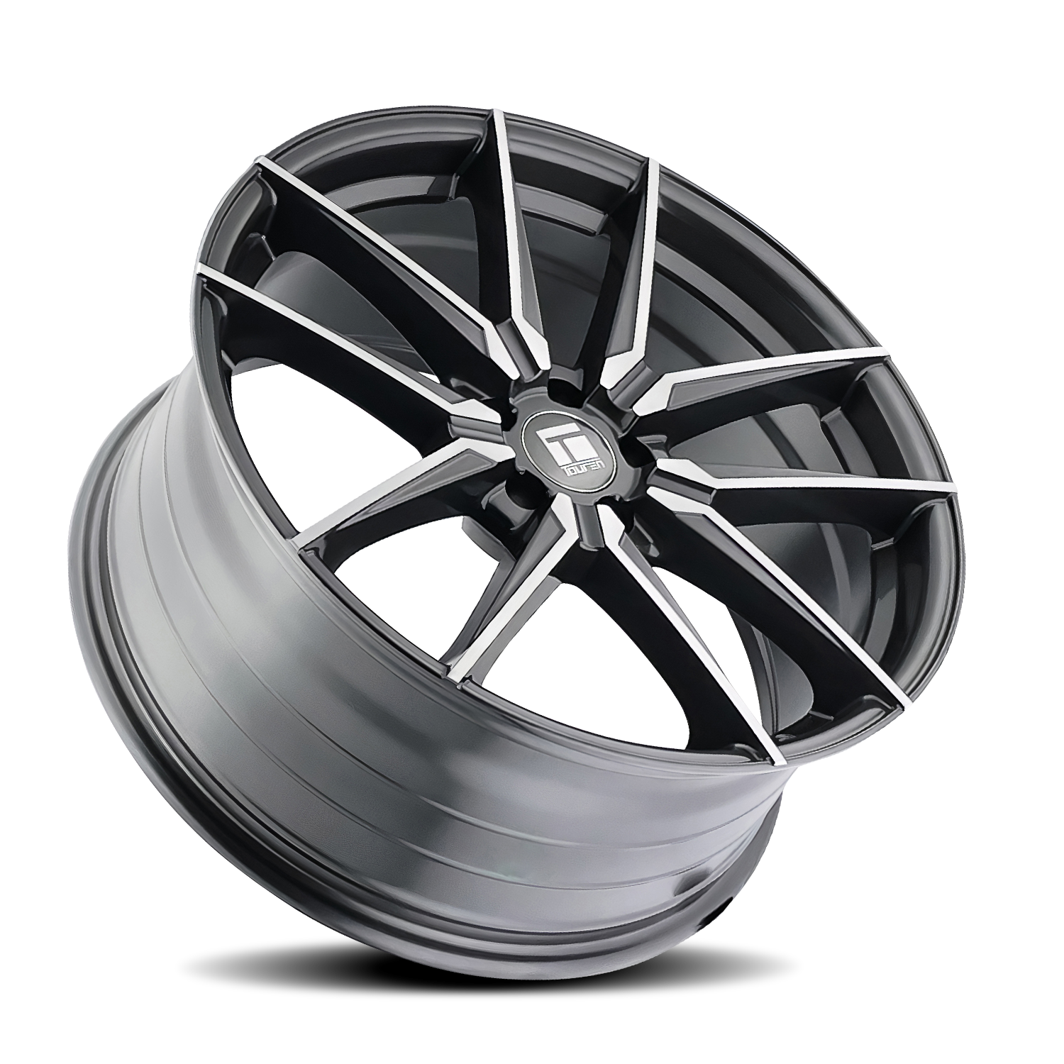 TOUREN TR94 3294 GLOSS GRAPHITE BRUSHED WITH DARK 20X9 5-120 35MM 72.56MM