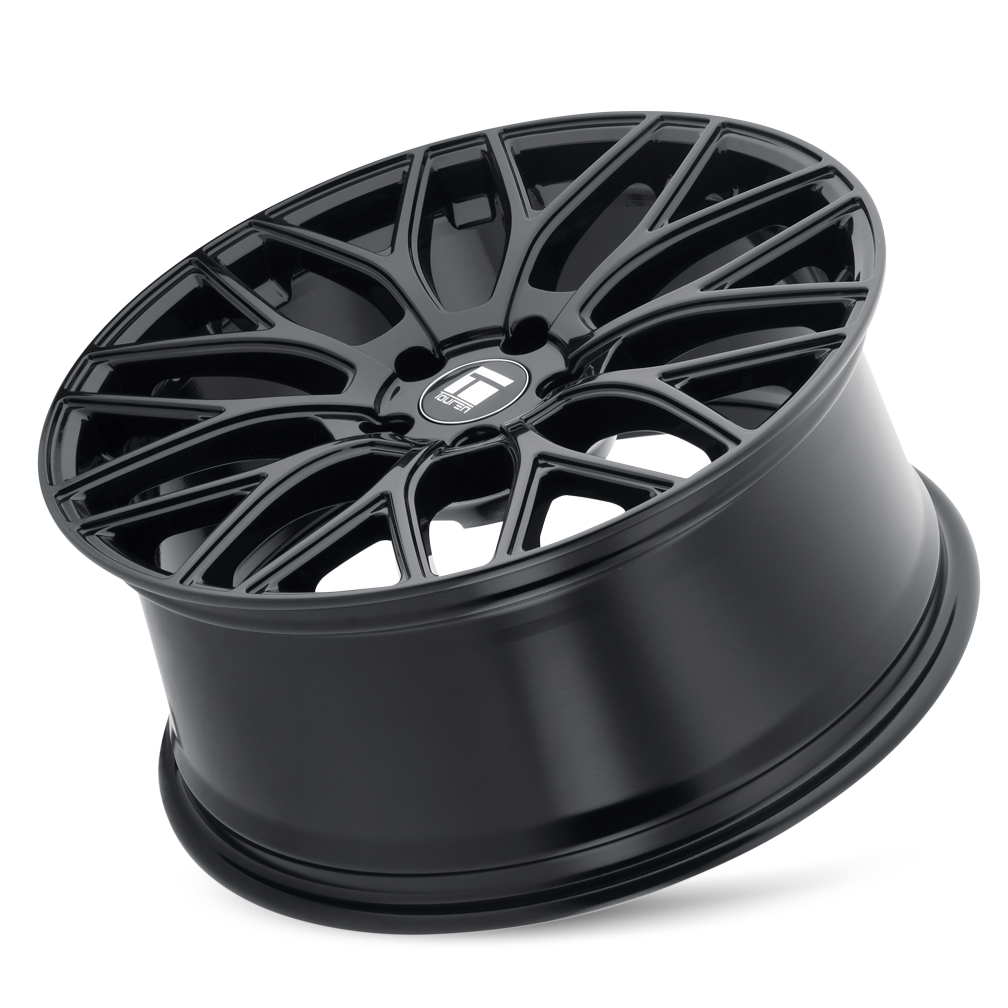 TOUREN TR76 3276 GLOSS BLACK 20X8.5 5-112 35MM 66.56MM WITH BALL SEAT
